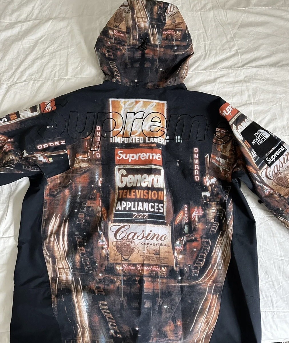 Supreme x The North Face Taped Seam Shell Jacket- Times Square
