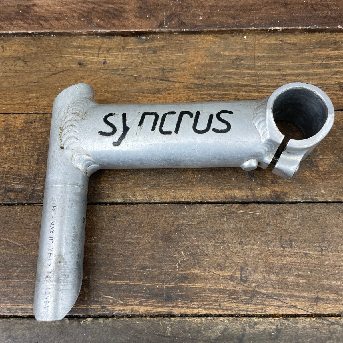 Vintage Syncros Road Stem PARTS 120mm 1 in Threaded Quill 26.0