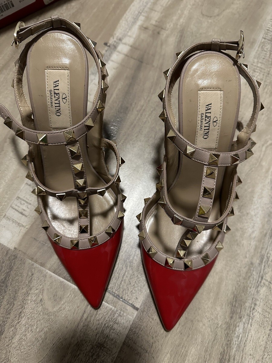 Red Valentino Rock Studded Heels Stilettos | eBay