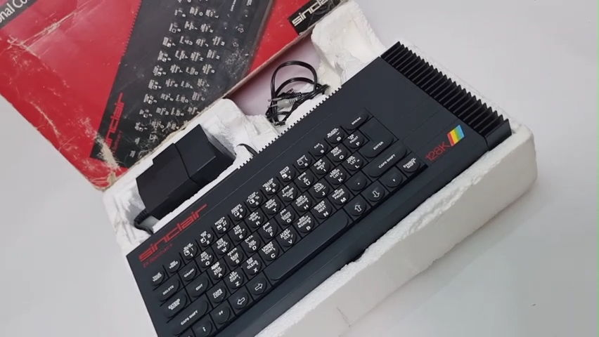 Vintage SINCLAIR ZX Spectrum 128K Toastrack Computer - For parts
