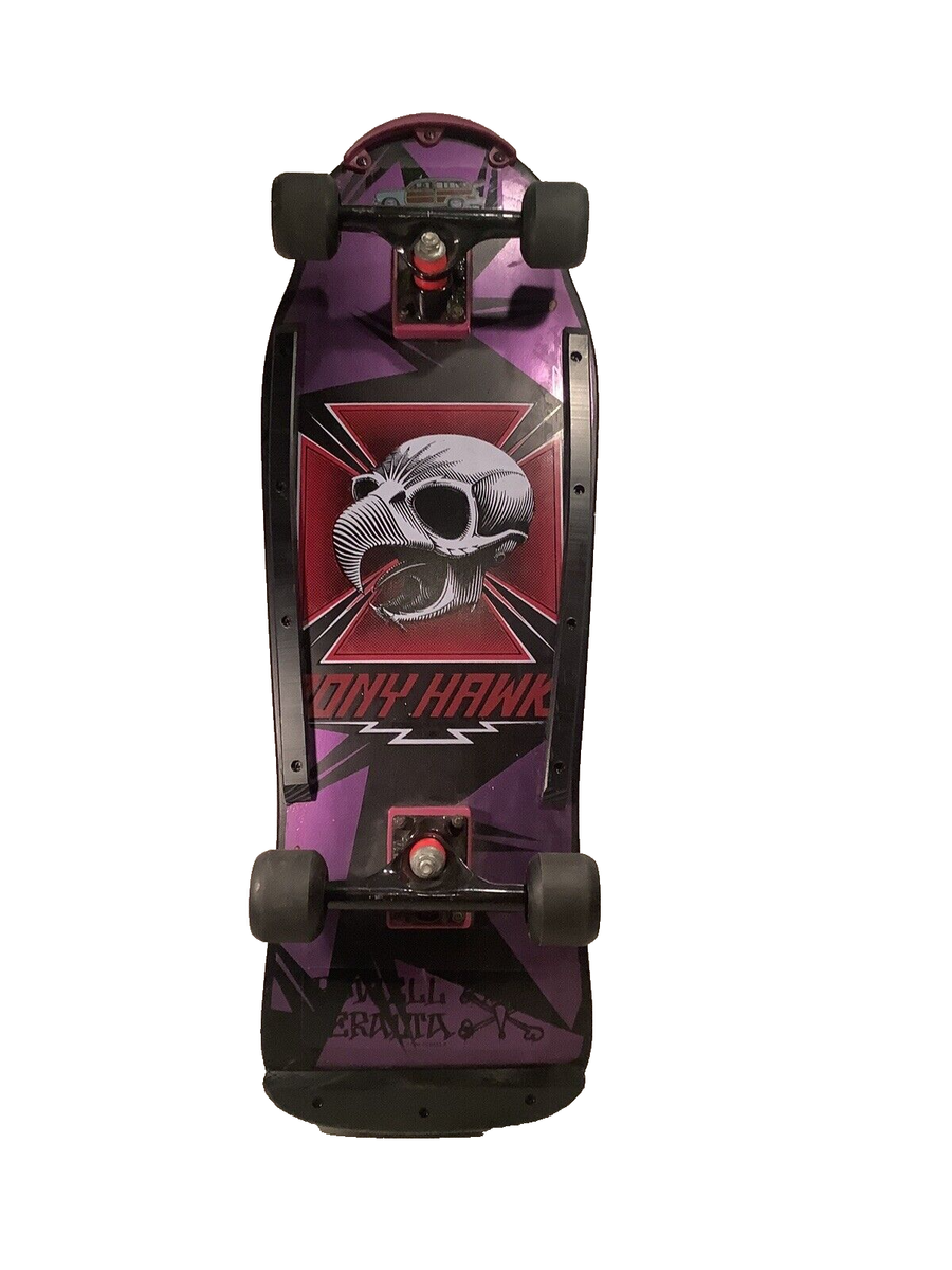 Tony Hawk - Powell Peralta Vintage OG Skateboard Purple on Black