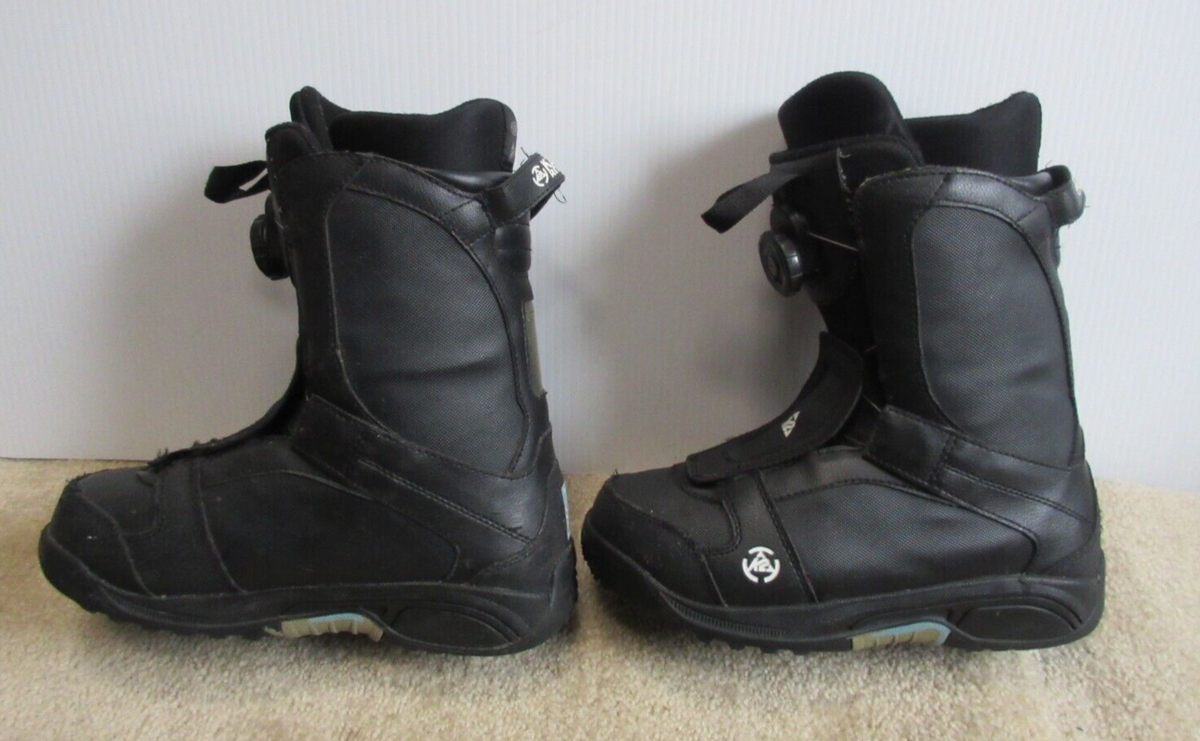 K2 Raider Rental Boa Men's Black Snowboard Boots Size US 7 | eBay