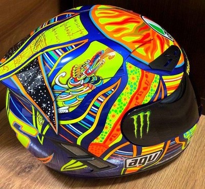 AGV AF-1 Valentino Rossi FIVE CONTINENTS Replica Full Face Helmet