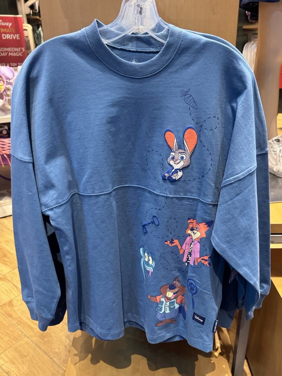 Disney Parks Zootopia 2 Adult Spirit Jersey NWT Judy Hopps Nick