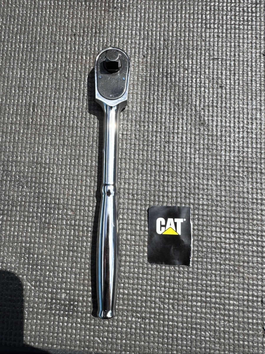 Caterpillar Tools USA Cat By Snapon 3/8” Ratchet 239-6824 8” Long