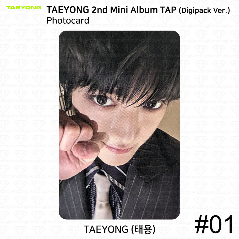 NCT TAEYONG 2nd Mini Album TAP POB Official Photocard Hidden Card