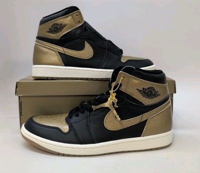 Nike Air Jordan 1 Retro High OG Men's Shoes Size US 10.5 Black