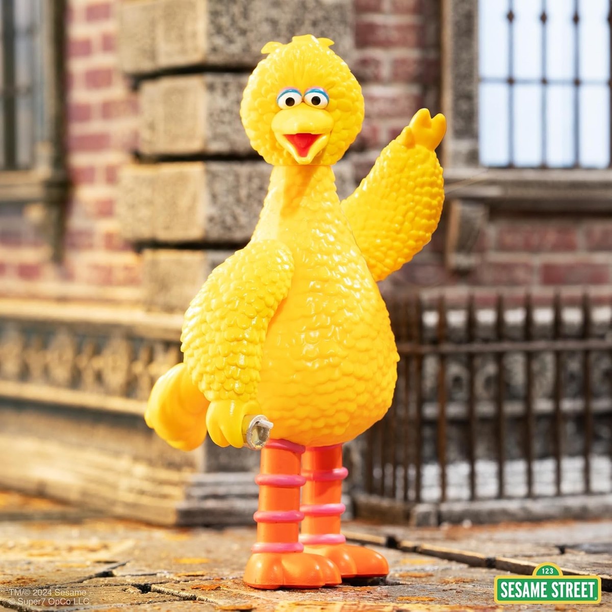 Sesame Street Reaction Wave 3 Big Bird Action Figure Super 7 | eBay