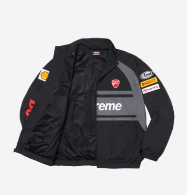 Supreme x Ducati Track Jacket Black - 24SS | eBay