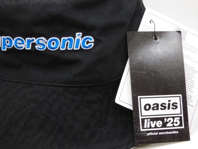 Oasis - Live '25 - Reversible Supersonic TieDye Bucket Hat | eBay