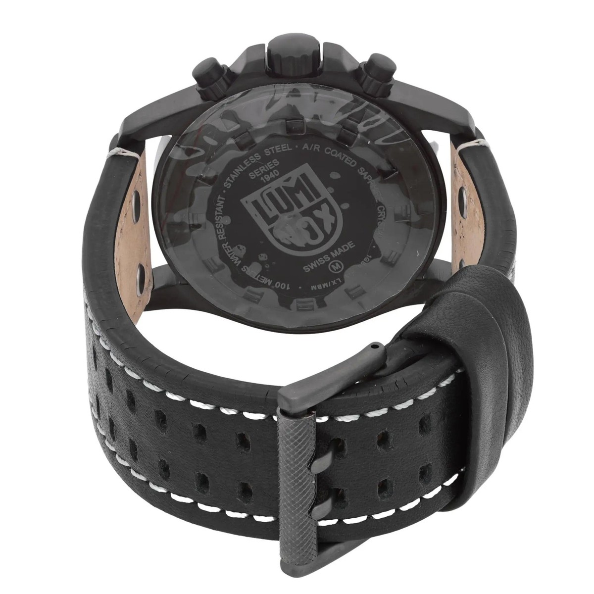Luminox Atacama Field Chrono Alarm 45mm Steel Black Dial Mens