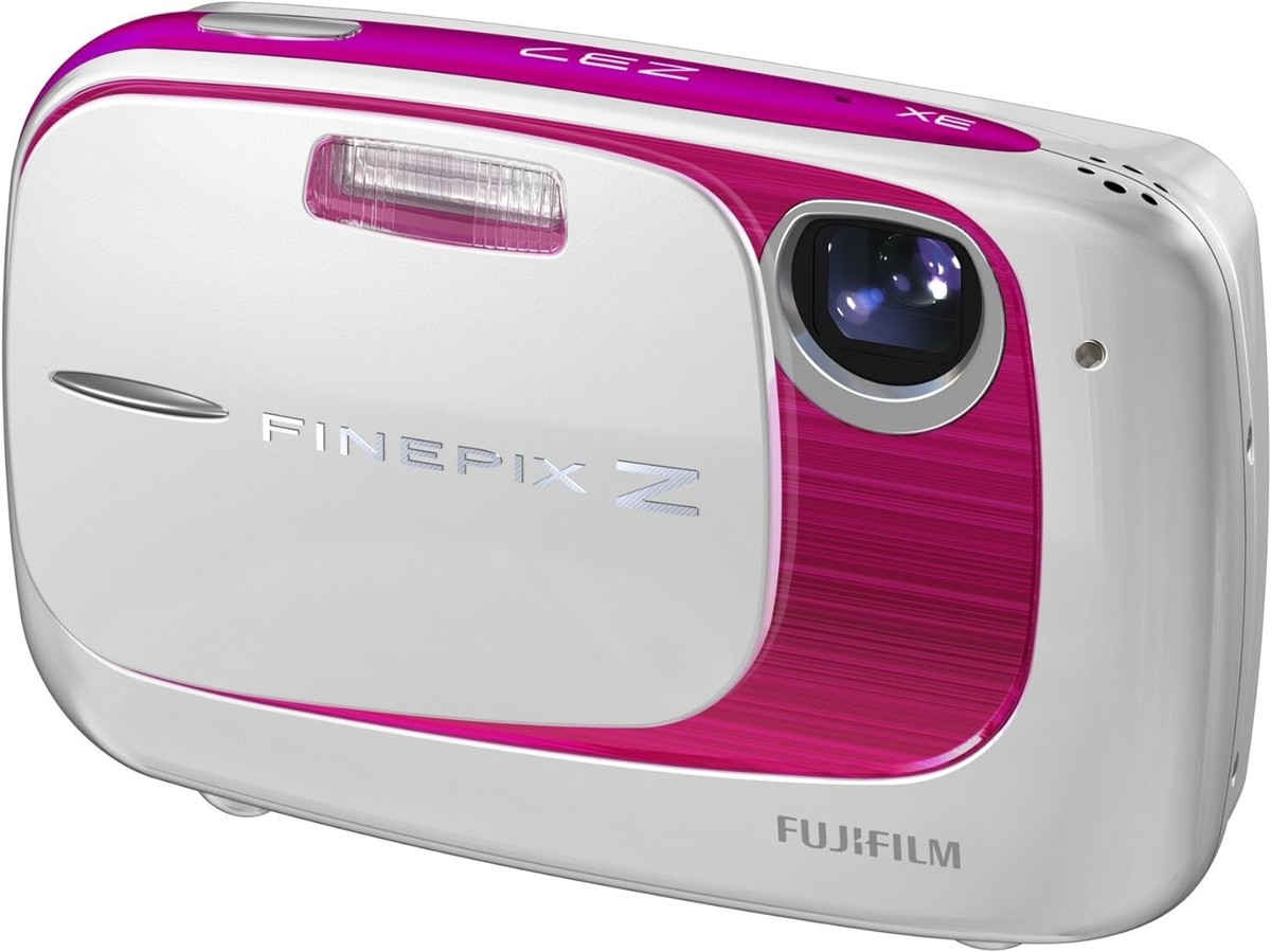 Excellent w/Box ]Fujifilm FinePix Z37 Pink/White 10.0 MP Digital