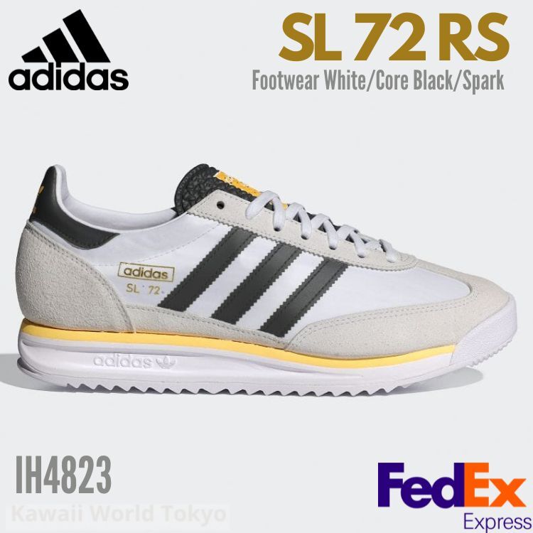 Adidas Originals SL 72 RS White/Core Black/Spark IH4823 Unisex