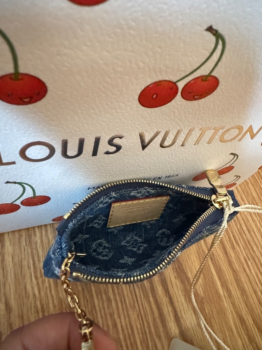 Louis Vuitton x Takashi Murakami (LV x TM) Cherry (Cerises) Blue