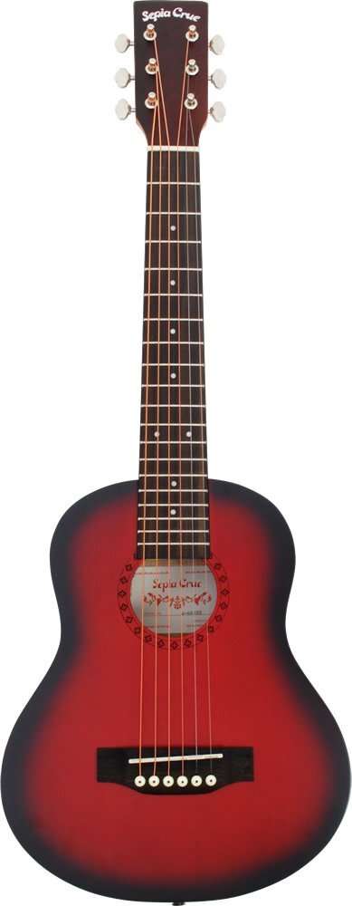Sepia Crue Mini Acoustic Guitar W-60/RDS Red Sunburst | eBay