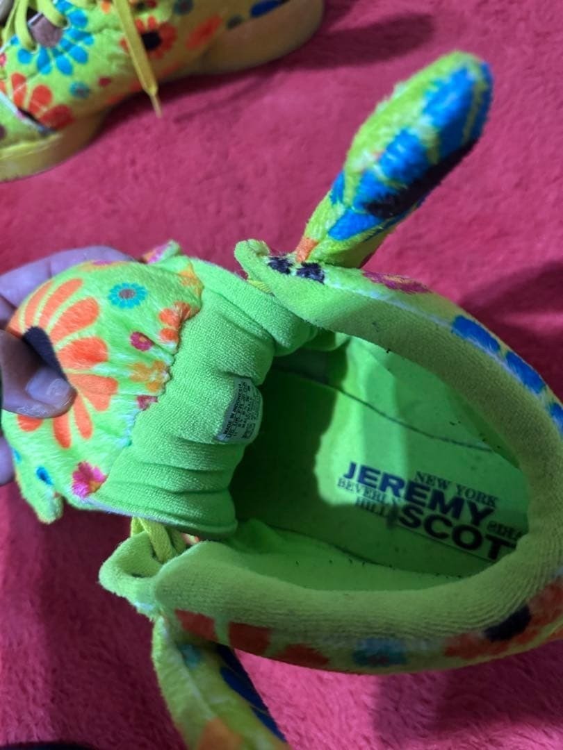 Used ADIDAS×JEREMY SCOTT Adidas JS Bear Flower Power Size 11 | eBay
