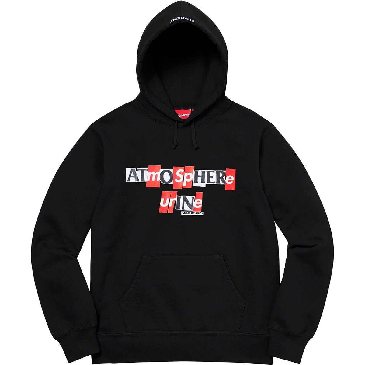 Supreme x ANTIHERO Hooded Sweatshirt FW20 Black/White (FW20SW96