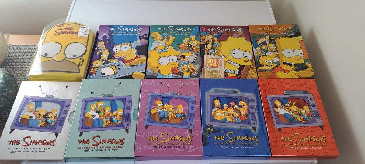 The Simpsons 10 Season DVDs for sale - eBay