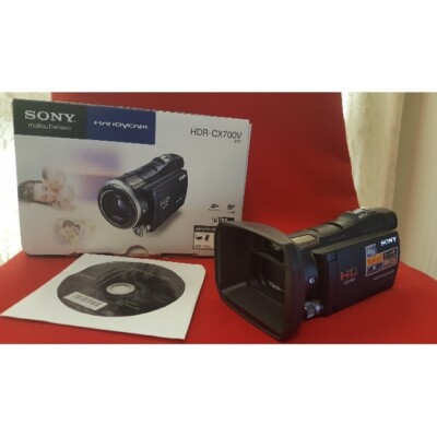 SONY HDR-CX700V/B Digital HD Video Camera Recorder Black Tested