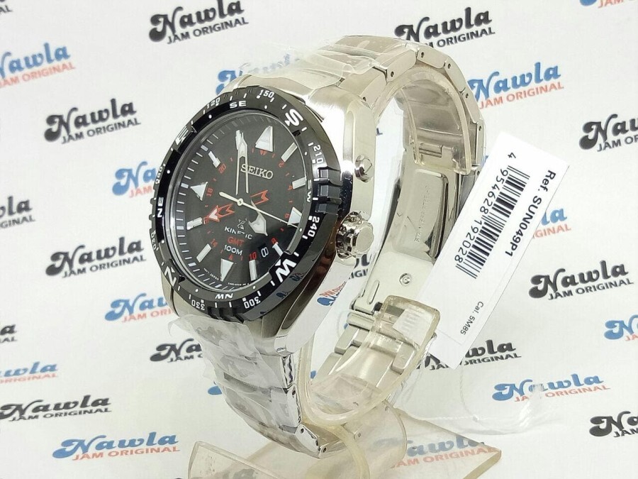 Seiko Kinetic Men's Black Watch - SUN049P1 for sale online | eBay