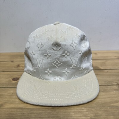 Louis Vuitton MP3421 Monogram Casket Velvet Men's Baseball Cap