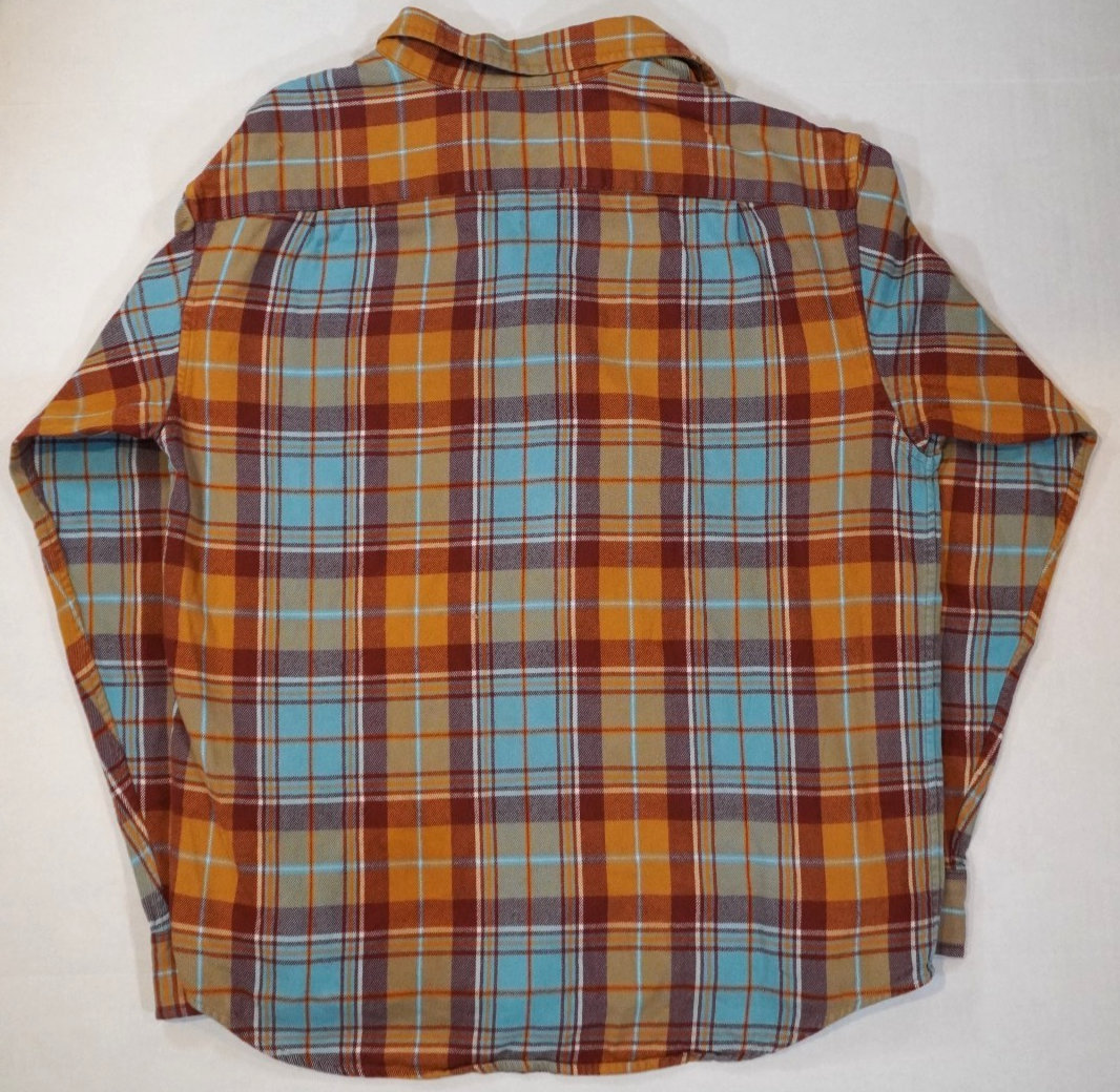 Supreme Plaid Flannel Shirt (FW22) 'Rust' (Size Small) *Brand New