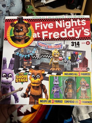 NEW Five Nights at Freddy's Show Stage Construction Set Freddy
