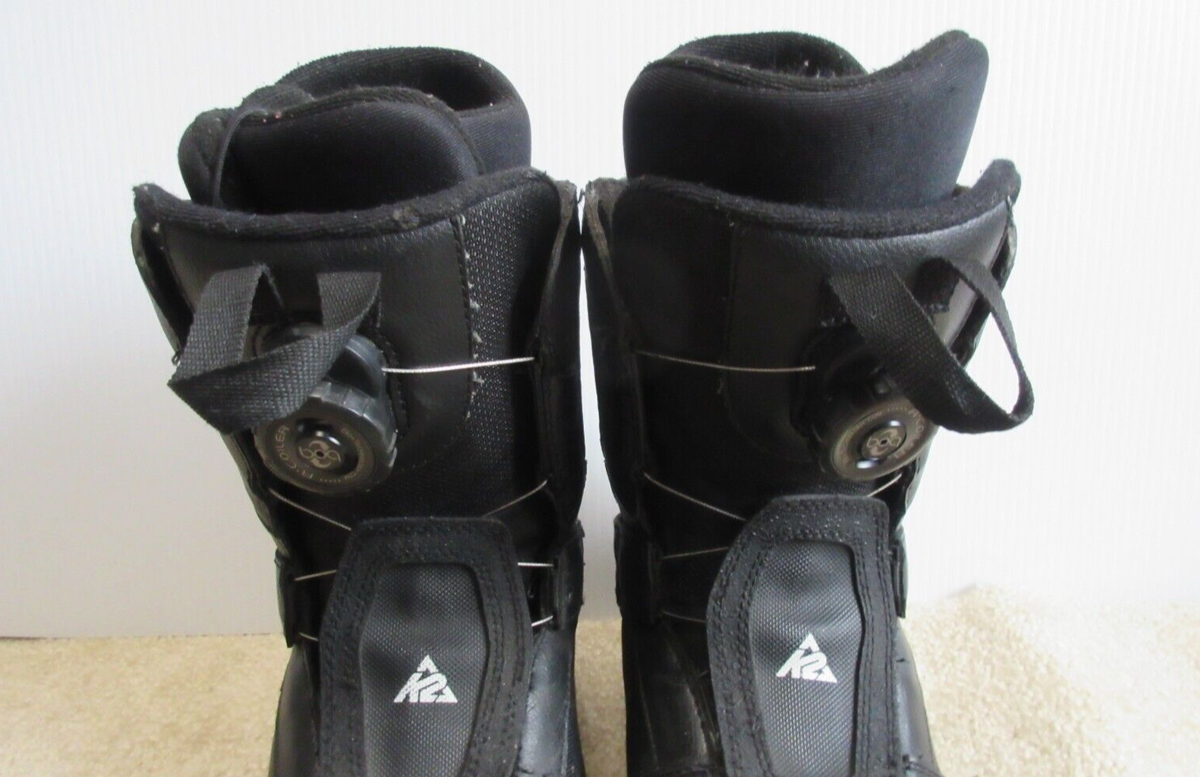 K2 Raider Rental Boa Men's Black Snowboard Boots Size US 7 | eBay