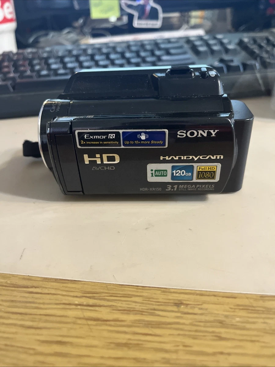 Sony Handycam HDR-XR150 Full HD , No Charging Cord For Parts Or