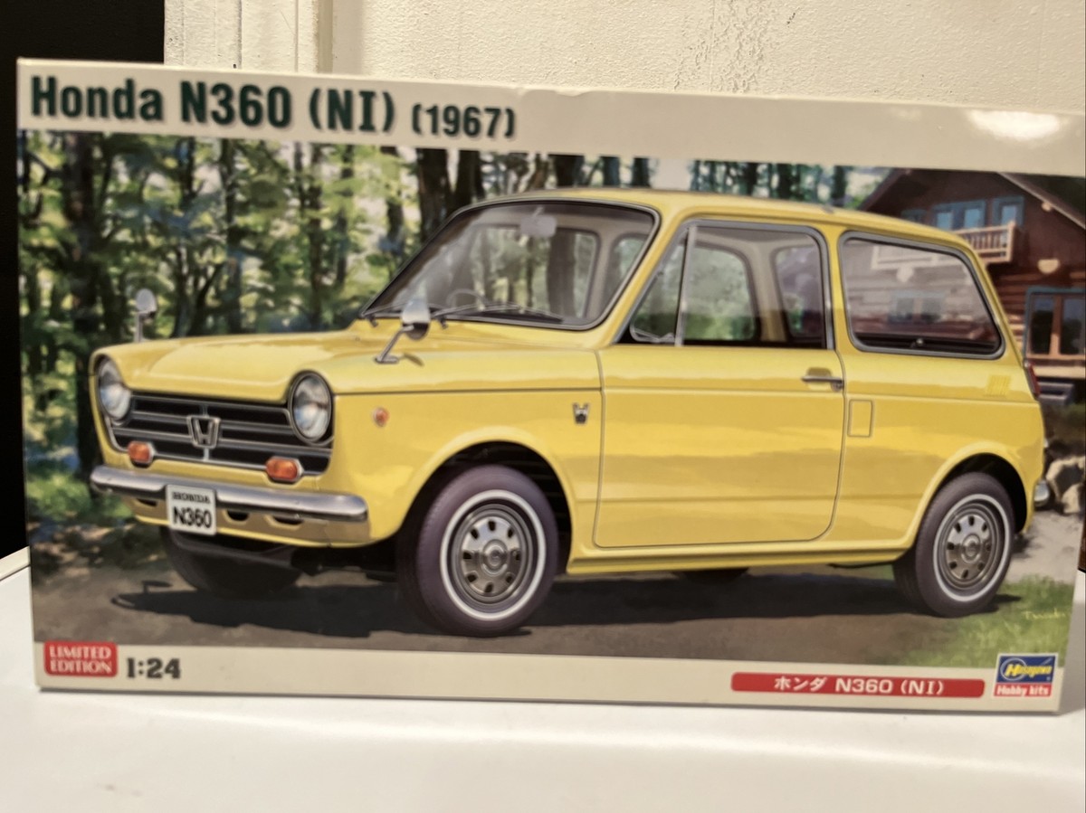 Hasegawa Honda N360 NI 1967 Limited Edition 1/24 Model Kit | eBay
