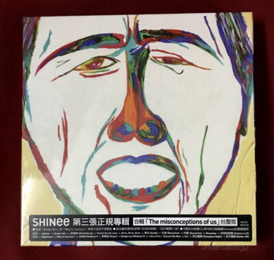 SHINee Vol. 3 Bound The misconceptions of us Taiwan 2-CD+32P
