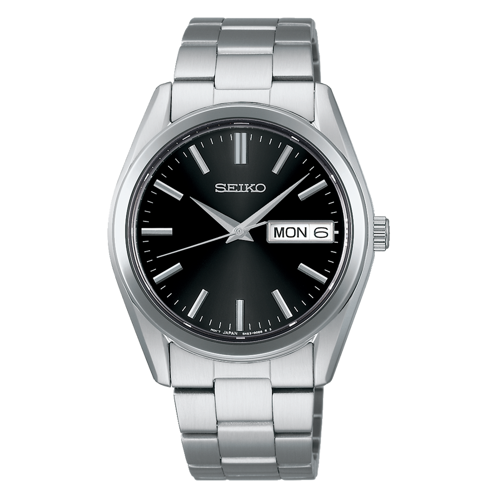 SEIKO SELECTION SBTH011 Stainless Steel Day Date Quartz Watch