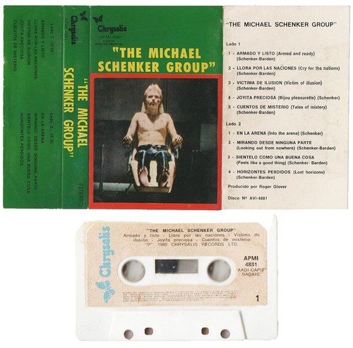 The Michael Schenker Group – S/T [1CD, Japan 1st Press, Rare] CP32