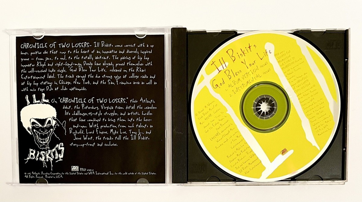 Ill Biskits, God Bless Your Life, Single, CD, Promo 6477-2, 1995