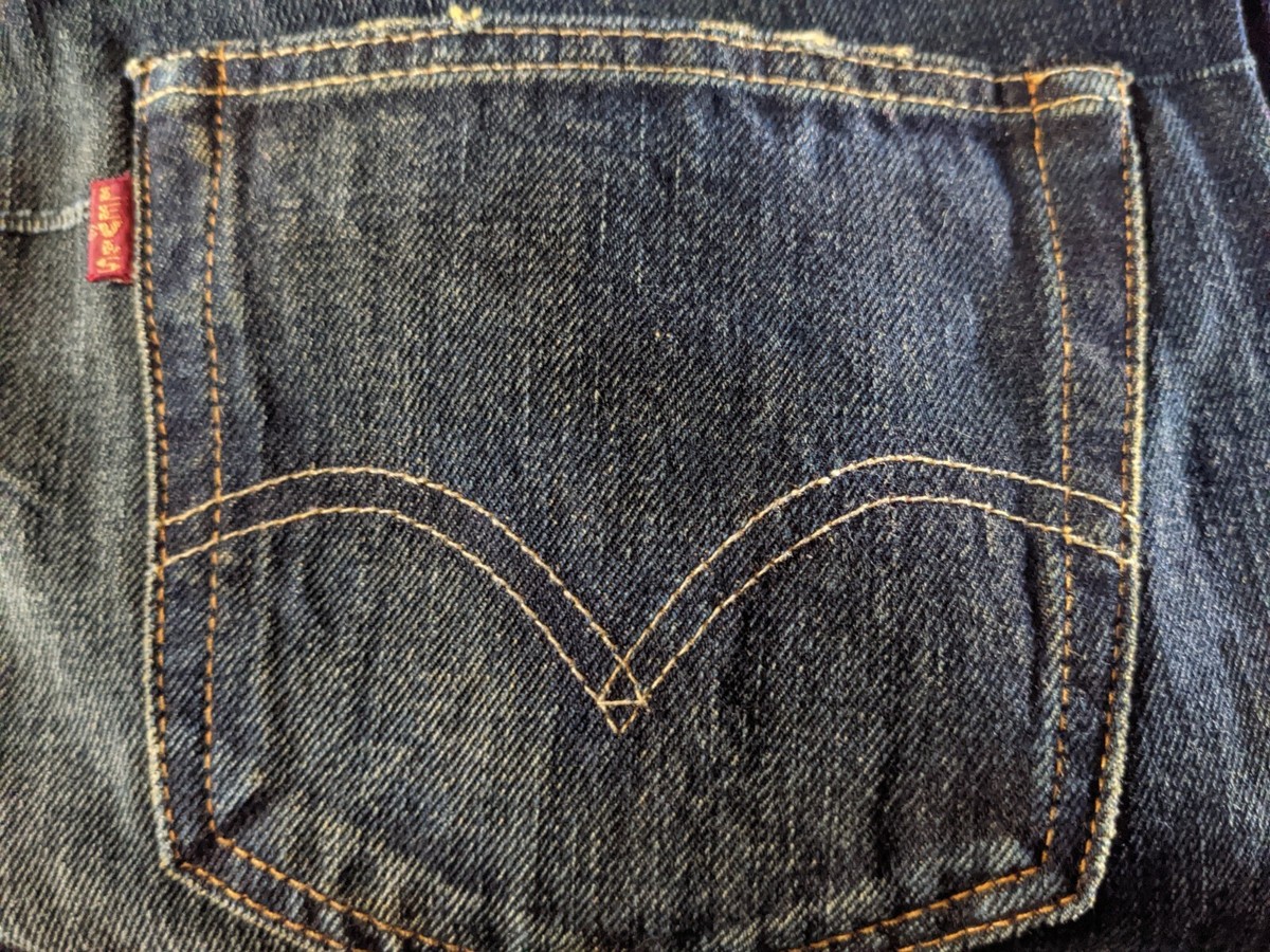 LEVI LVC 501XX VINTAGE 1955 BIG E RED LINE SELVEDGE JEANS 30×32