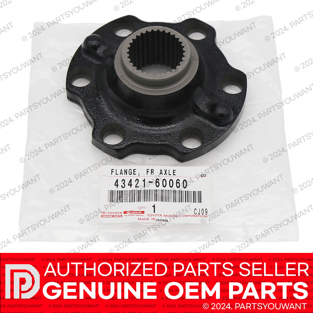 GENUINE Toyota Land Cruiser Lexus LX470 OEM Front Hub Axle Flange