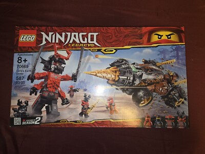 LEGO Ninjago Legacy Cole's Earth Driller Set (70669) Retired | eBay