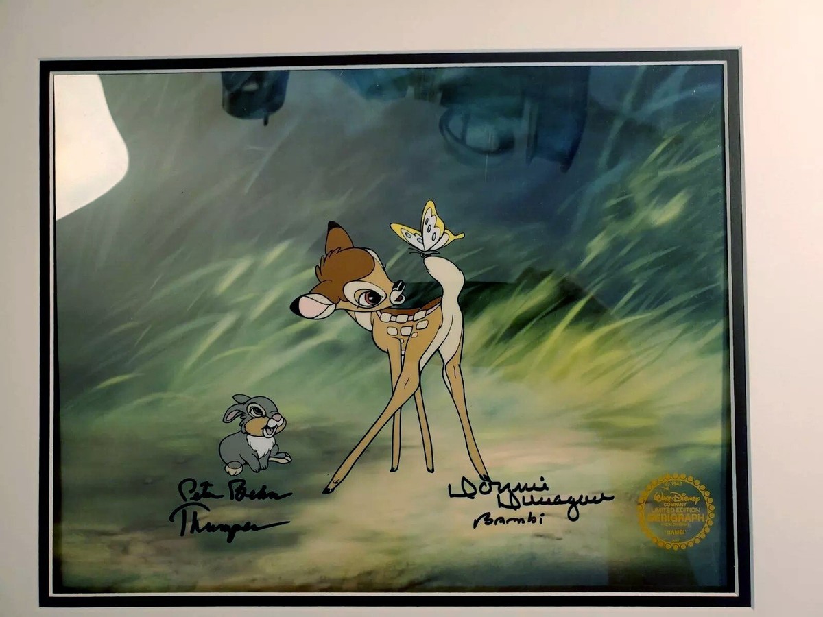 ディズニー バンビ とんすけ 限定 セル画 5000枚限定ディズニー バンビ