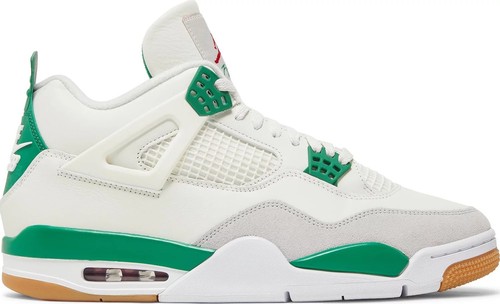 Nike Air Jordan 4 Retro Seafoam Oil Green AQ9129-103 Womens New