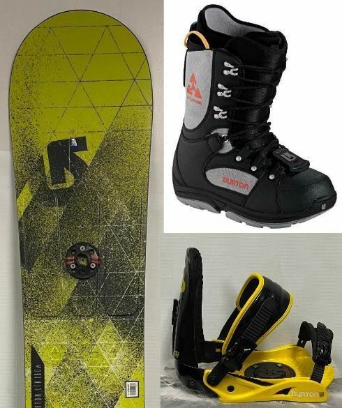 Burton 140-160CM Snowboard Package Bindings Boots ALL Sizes LTR