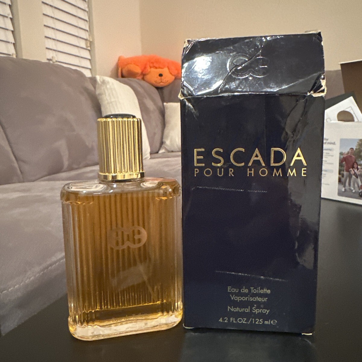 Escada Pour Homme Vintage EDT Spray 4.2oz 125ml For Men Cologne