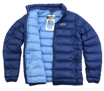 Eddie Bauer Men's Down Packable Jacket Microlight Sizes S-3XL Blue