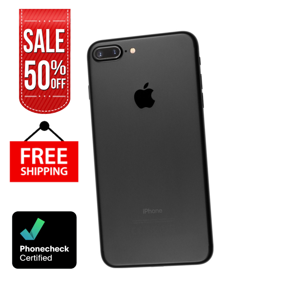 Apple iPhone 7 Plus 32/128GB Unlocked Verizon T-Mobile Black Jet