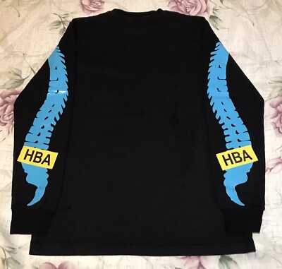 RARE HOOD BY AIR X-RAY Multicolor Longsleeve Men's Graphic T-shirt