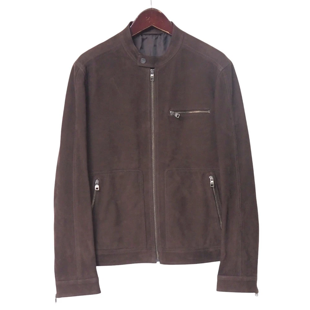 Salvatore Ferragamo Leather Outer Shell Jackets for Men for Sale