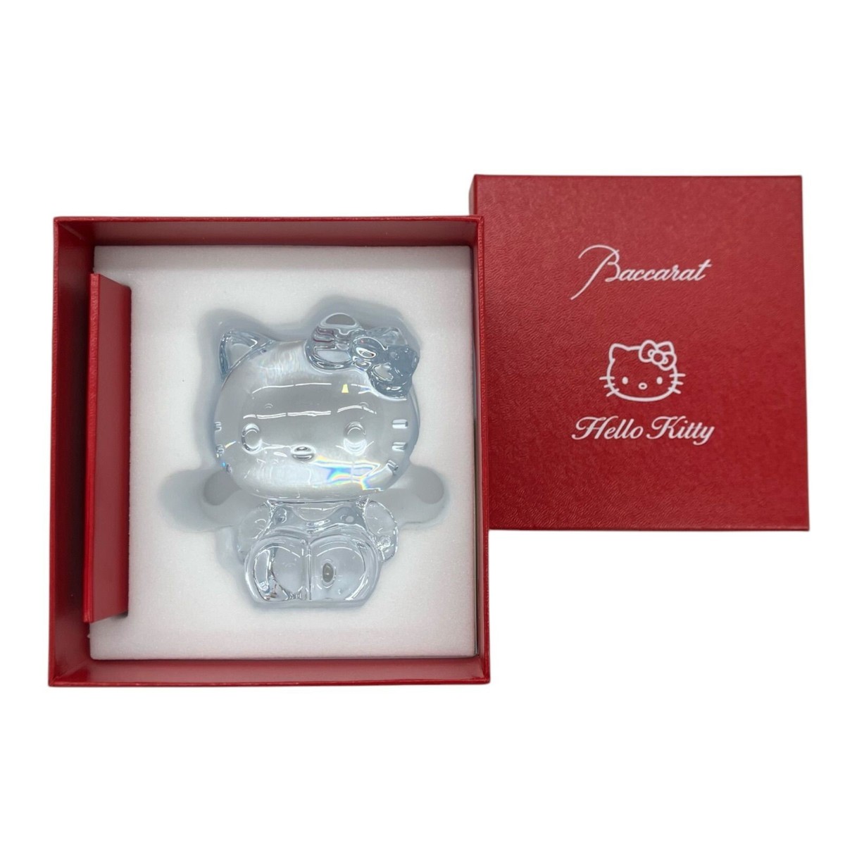 Baccarat Hello Kitty Collaboration Object Crystal Figure | eBay