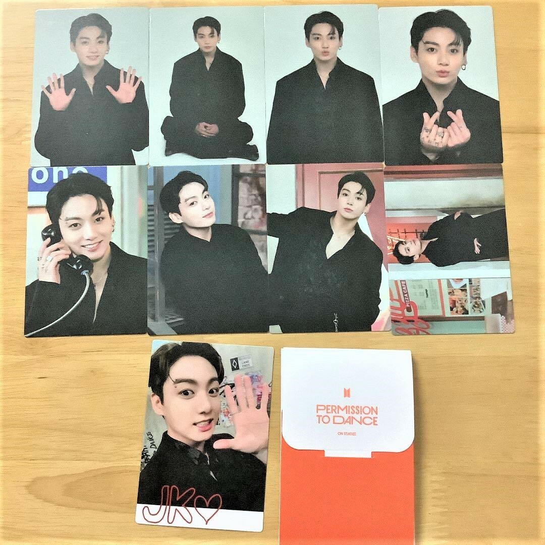 BTS PTD PERMISSION TO DANCE ON STAGE Mini Photocard PC Photo Card