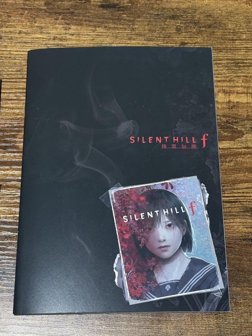 TGS 2025 Silent Hill f Promo Set Invitation Stickers Notebook