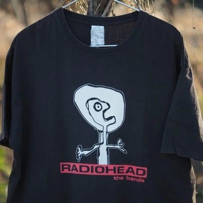 Radiohead The Bends T-Shirt Size XL Black 90s Vintage Used | eBay