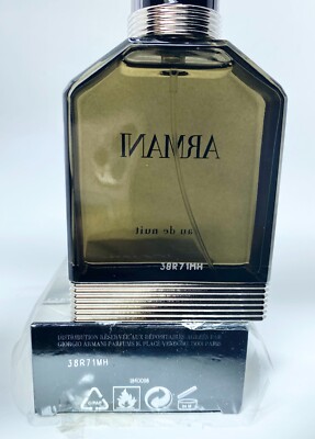 Armani Eau De Nuit Pour Homme EDT 3.4oz/100ml | eBay